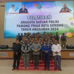 PEMBUKAAN PELATIHAN SATPOL PP KOTA SORONG